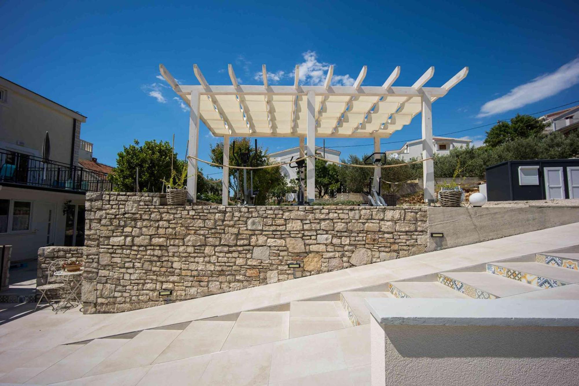 Boutique Guesthouse Sveti Petar, On The Beach, Heated Pool & Boat Berth - Adult Only Nečujam Exterior foto