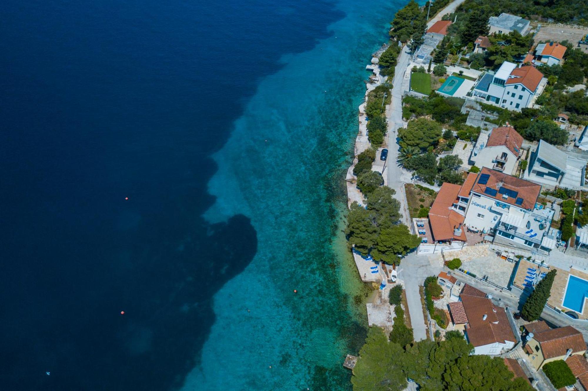 Boutique Guesthouse Sveti Petar, On The Beach, Heated Pool & Boat Berth - Adult Only Nečujam Exterior foto