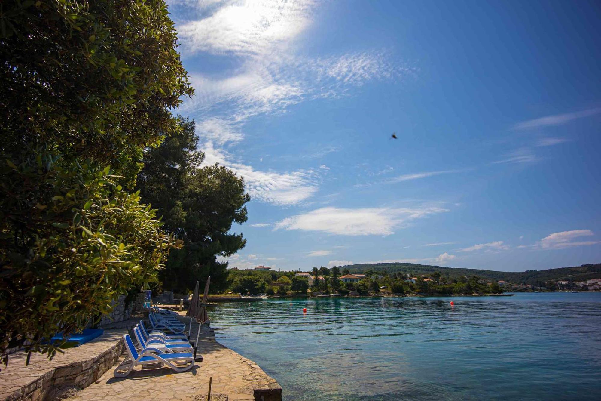 Boutique Guesthouse Sveti Petar, On The Beach, Heated Pool & Boat Berth - Adult Only Nečujam Exterior foto